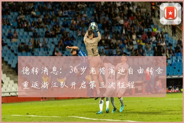 德转消息：36岁老将高迪自由转会重返浙江队开启第三次征程